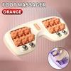 Foot massager, 4 rows of rollers, acupoint massage for relaxation, suitable for daily home foot massage and relaxation