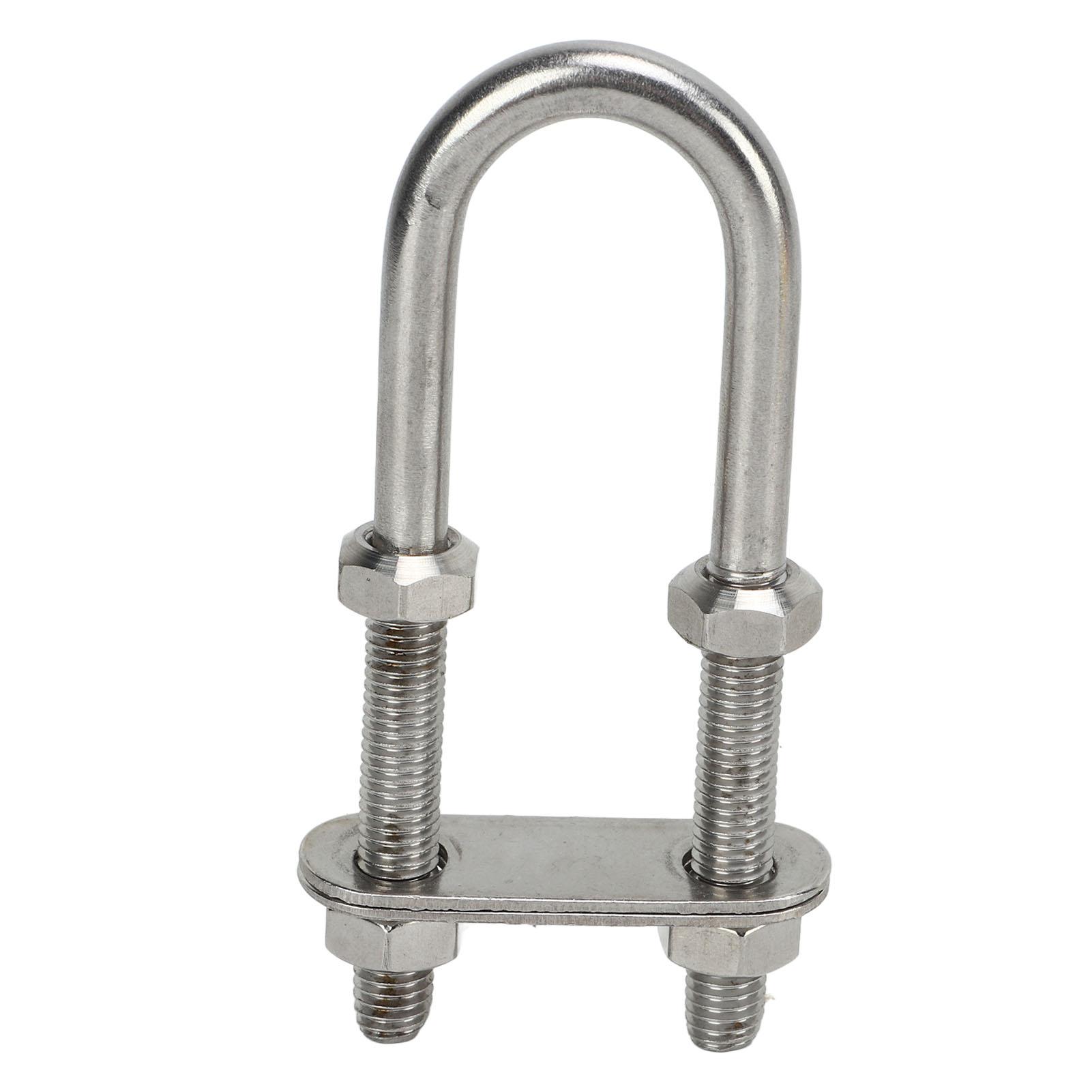 

Морской болт U из нержавеющей стали Морской винт для лодки U-образный болт с гайкой Аксессуары для яхт M8