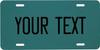 Custom Aluminum Car Tag Personalized Front License Plate Metal Wall Decor for Garage