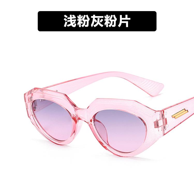 Vintage Cateye polygon Sunglasses Women Sexy Retro Cat Eye Sun Glasses Brand Designer Colorful Eyewear Female