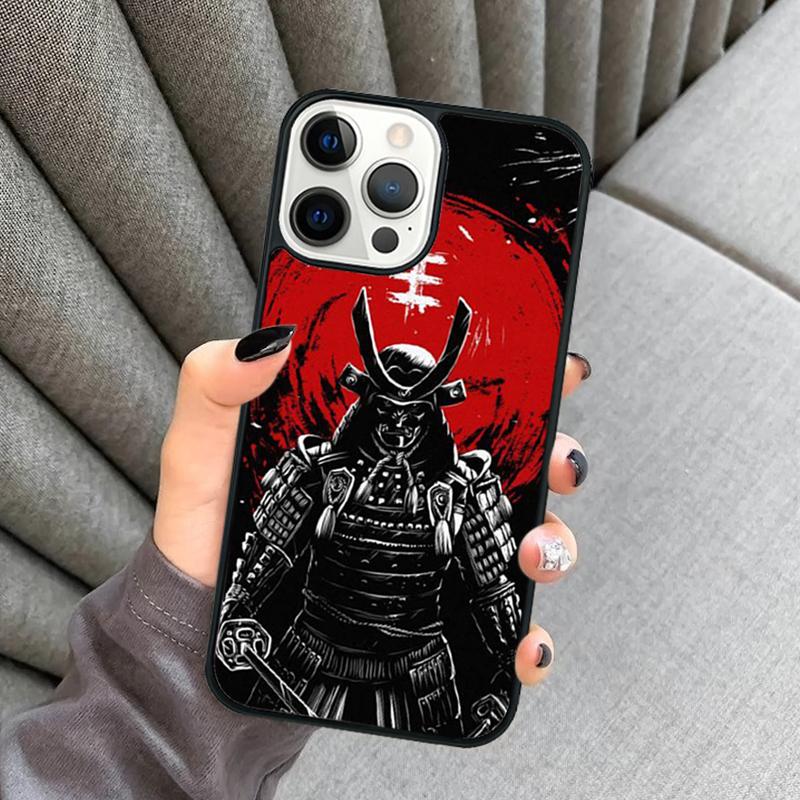 Samurai Phone Case For iPhone 17 Air 16 16e 15 13 14 Pro Max 11 12 Plus 2022 MAX Shell Cover Coque