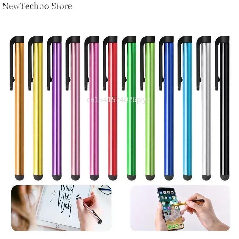 1 Stück Touchscreen-Stylus-Stift für iPad iPhone Samsung Kapazitiver Touch-Stift Bleistift Mit Stiftclip Für Smartphone-Tablet