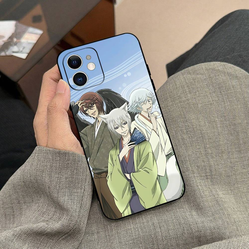 Anime R-TomoeS Kamisama Phone Case Black Phone Case For IPhone 17/16/15/13/14 Pro Max/ 11Plus/X/Xr/Xs Max 13mini