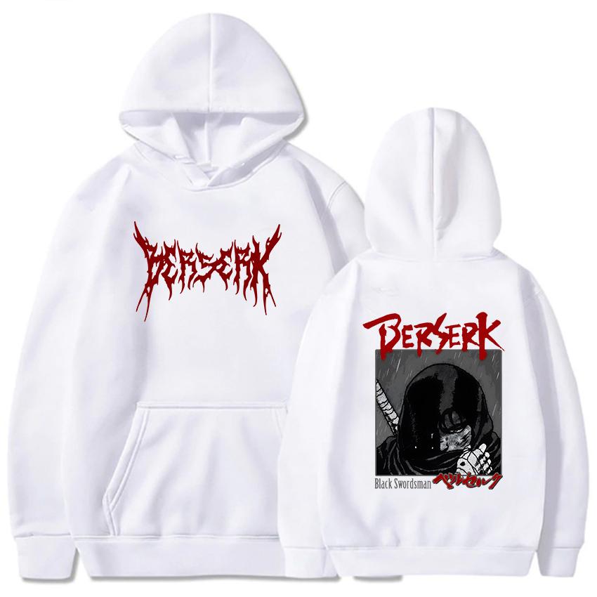 

Japanese Manga Berserk Hoodie Men s Novelty Long Sleeve Autumn/Winter Sweatshirts Anime Cartoon Print Hoodie Gothic S
