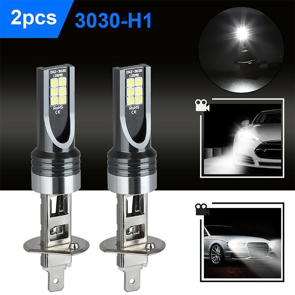 LED Fog Light Bulbs Hight Brightness 6500K Cool White Fog Light LED High Low Beam Bulbs Lamp Auto Headlight Aluminum
