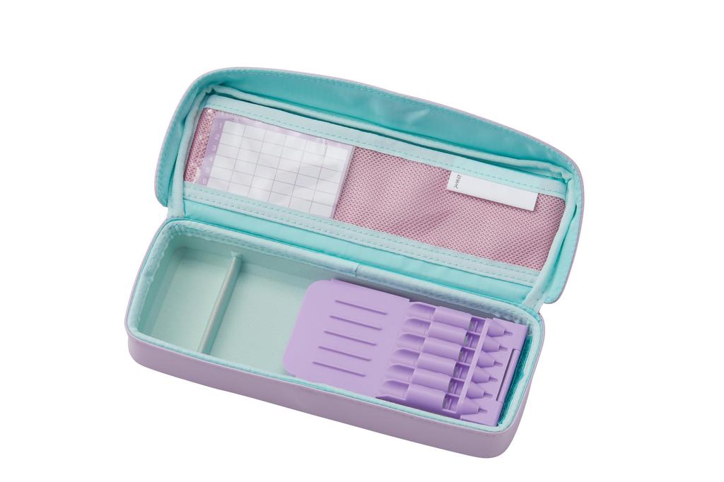 Raymay Fujii Pencil Magnetic Lightweight Pencil FSB1186V Case, Case, Calpitta, Violet,