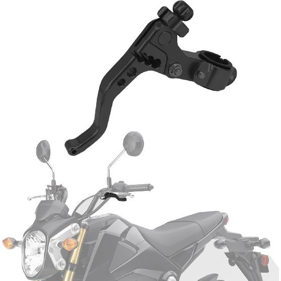 Motorcycle Short Stunt Clutch Lever 22mm 7/8" Labor Saving Clutch Levers Adjustable CNC for Grom Dirt Pit Bike Enduro Motocross Supermoto Street