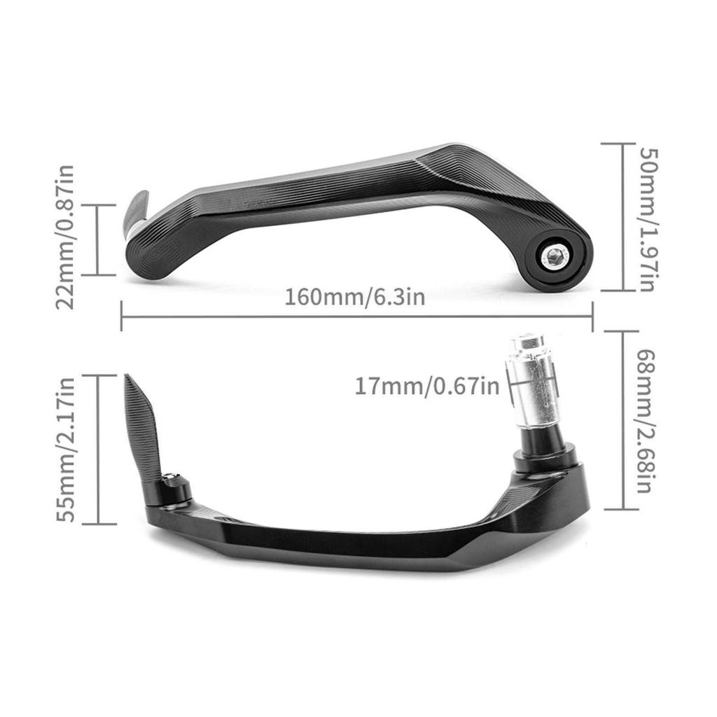 Motorcycle Brake   Guard Anodizing     Resistant   for 22mm Handlebar
