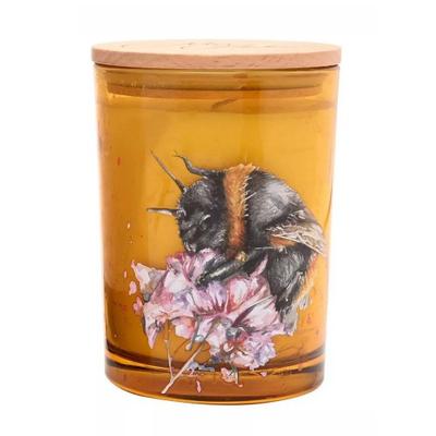 Meg Hawkins 250g Candle Bumble Bee - Honeysuckle Blossom