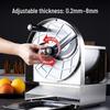 Commercial Ultra-Thin Electric & Manual Food Slicer