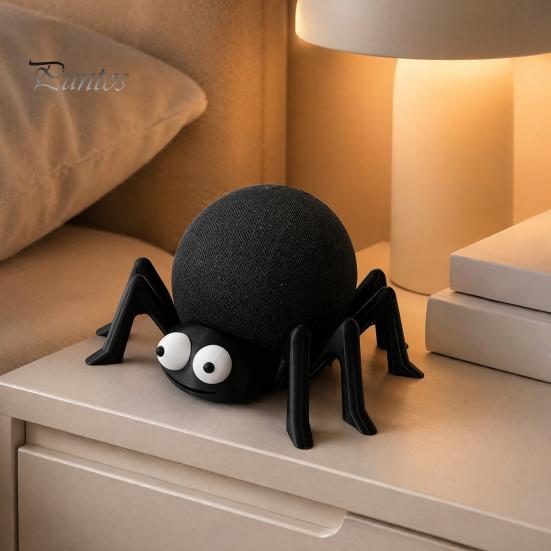 Unique Home Accents Spider Shape Table Stand Holder Compatible with Alexa Echo Dot 4/5 & Living Room Display Piece HomePod Mini, Decorative