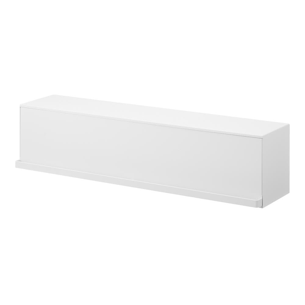 Toilet Rack Wall Shelf Toilet Storage Storage Tower Toilet Wall Compatible with Plasterboard Walls Yamazaki Jitsugyo White Wall Mounted 60cm Wide