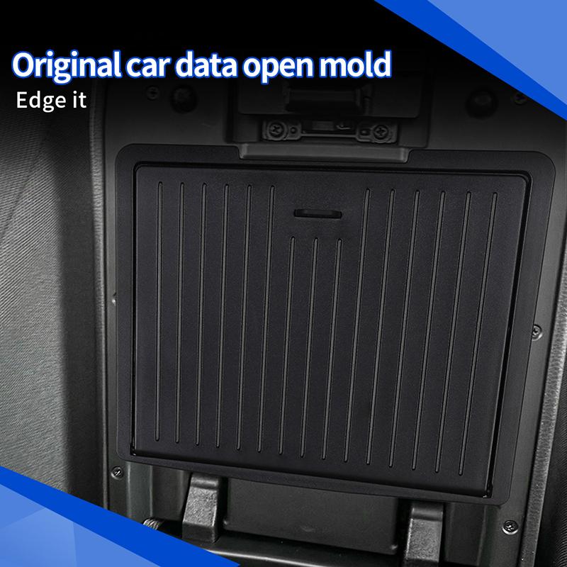 Center Console Hidden Tray Organizer For Toyota Tacoma 2025+ ABS Material Armrest Storage Box Interior Upgrade Car Accessories