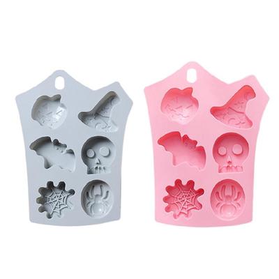 Soap Molds 3D Handmade Soap Bar Craft Kitchen Baking Tools Halloween Theme Safe