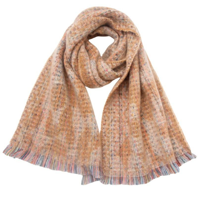 Ladies' New Double-Sided Thickened Versatile European And American Autumn And Winter Scarf, Air Conditioning Shawl