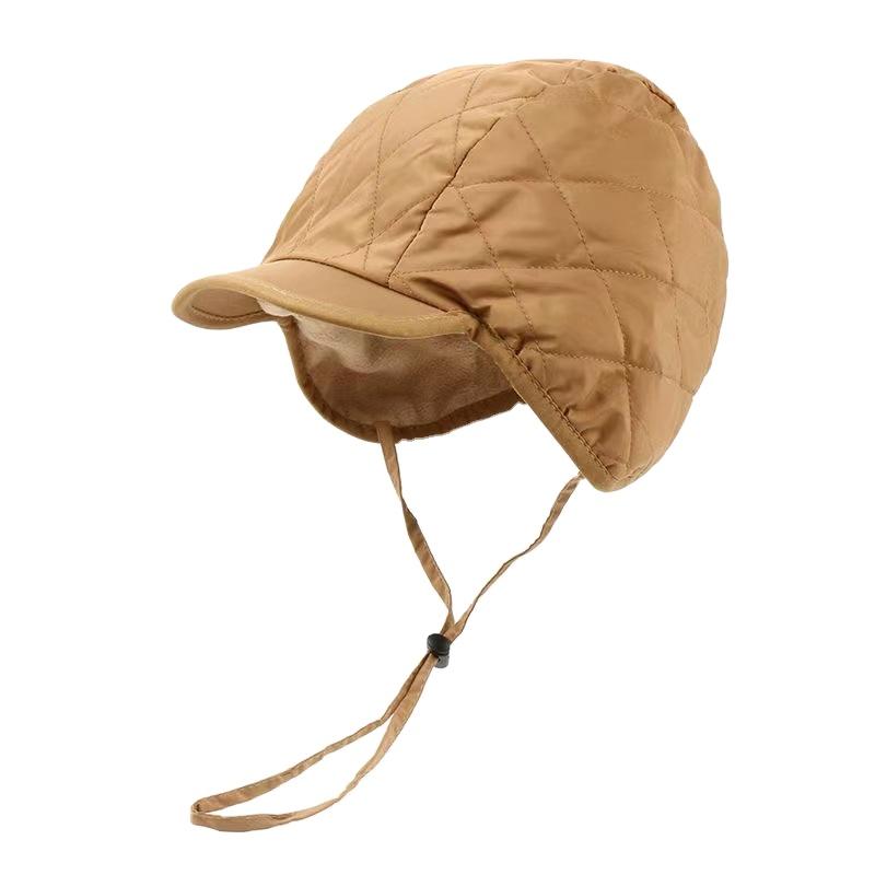 Dairui Outdoor Thermal Ski Hiking Camping Cap Waterproof Windproof Warm Winter Quilted Hat Ear Flaps for Men Women Aviator Style