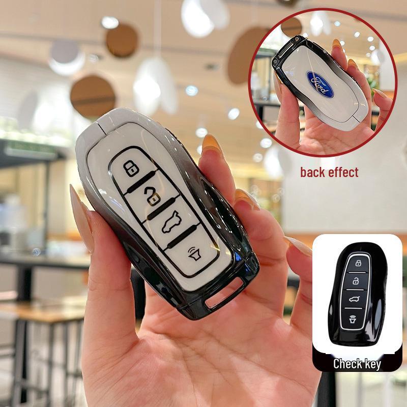 JMC Ford Lingrui Lingyu & Tureo E Quan Shun Metal Key Cover Case