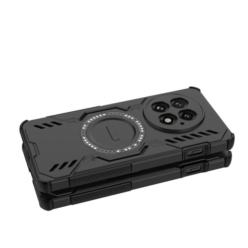 Für Oneplus 13 Hülle Abdeckung Oneplus 13 Capas Handy Rückseite Ringförmig Magnetisch Hart Stoßfest Magsafe Kabelloses Laden Fundas Oneplus 13