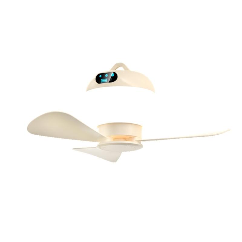 6000mAh Cordless Camping Fan with Light Detachable Blade Hanging Fan for Outdoor Canopy Dormitory Tent Ceiling Fan