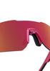 Dee Franklin Tsunami Red Sunglasses, Chrome/Red Revo, DFSU911001-RED