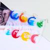 Unique Earring Resin Molds Jewelry Casting Mold Stars Heart Moon Silicone Pendant Mould DIY Craft Keychain Jewelry Charm