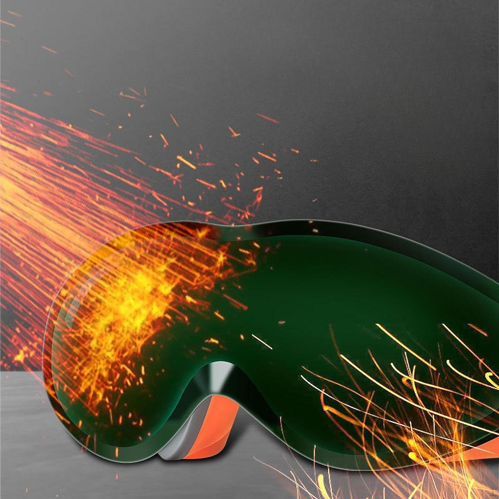 

Anti Splash Welding Safety Glasses for Grinding and Cutting 15x5.5cm PC Lens