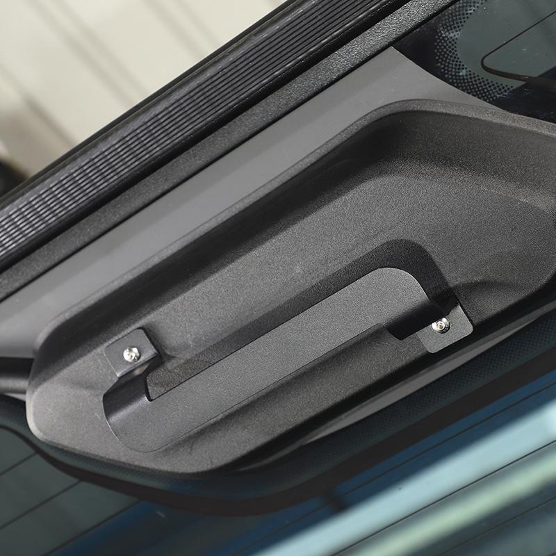 Držák kliky skla zadních dveří, montážní držák vhodný pro Jeep Wrangler JL 2018 Up, doplňky do interiéru