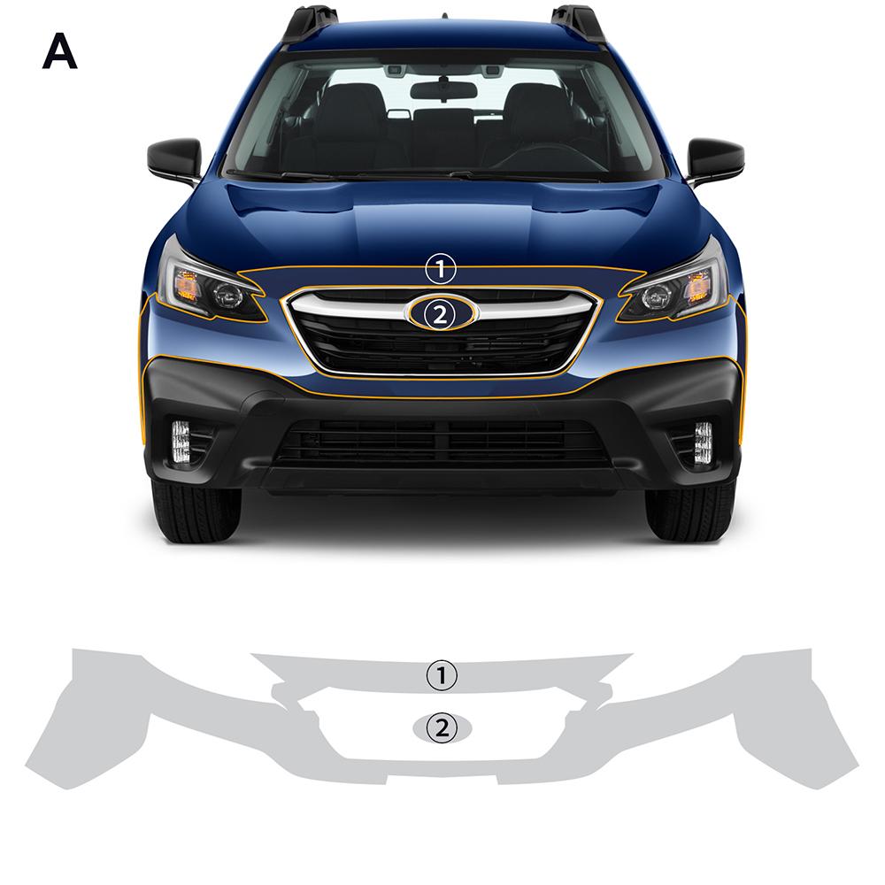 For Subaru Outback 2020 2025 2025 Paint Protection Film Clear Bra PPF Anti Scratch Pre Cut Car Body 0.2MM Film Covers