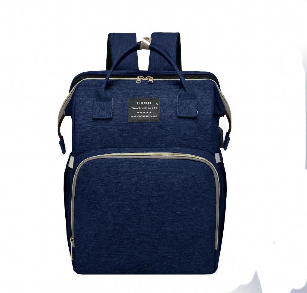 New Multifunctional Mother and Baby Bag Mom Bag Bottle Backpack Folding Sleeping Changing Bag Diaper Backpack