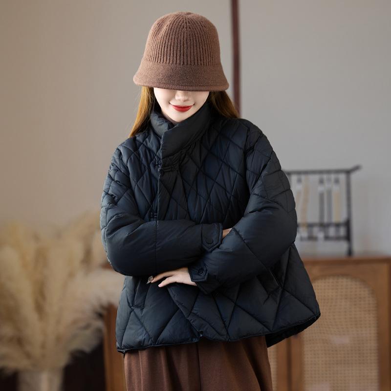 Women's Lightweight Down Cotton Jacket Women Winter Jacket Cotton Padded Coat Clothes Loose Female Parkas Outerwear