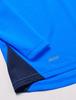 New Balance ABT25218 Junior Half Zip Jersey Soccer Kids SBU 130 Warm-up T-Shirt (Cerine Blue)