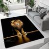 3D Lion Printed Carpet non-slip Carpet kitchen mats for floor decoracion anime rug Fashion yoga mat bedroom decor birthday gift