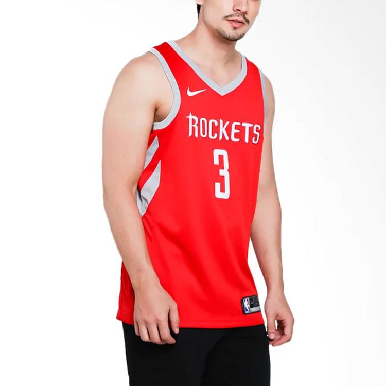 Nike NBA Chris Paul Swingman Jersey, Houston Rockets, Basketball Vest Men Tops Red 864477-661