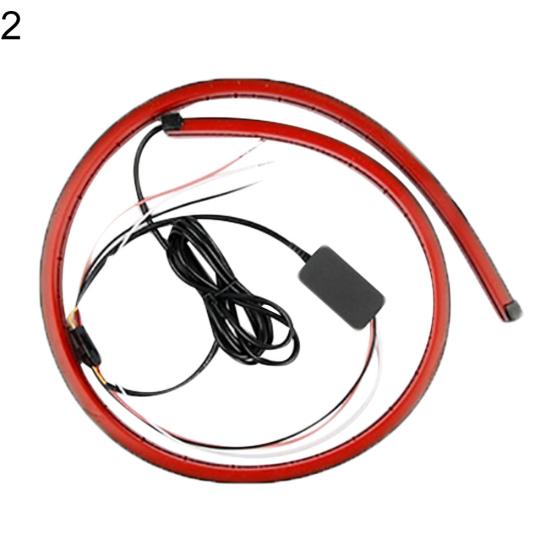 Lampă de avertizare de siguranță pentru parbriz spate cu bandă LED pentru coada vehiculului de 90 cm