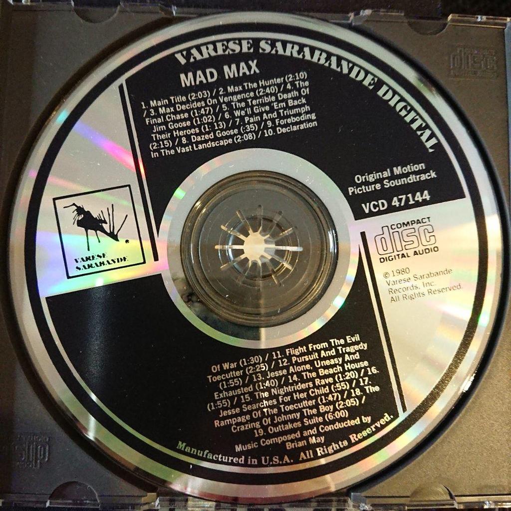 [USED] CDMad Max/MadMax Soundtrack