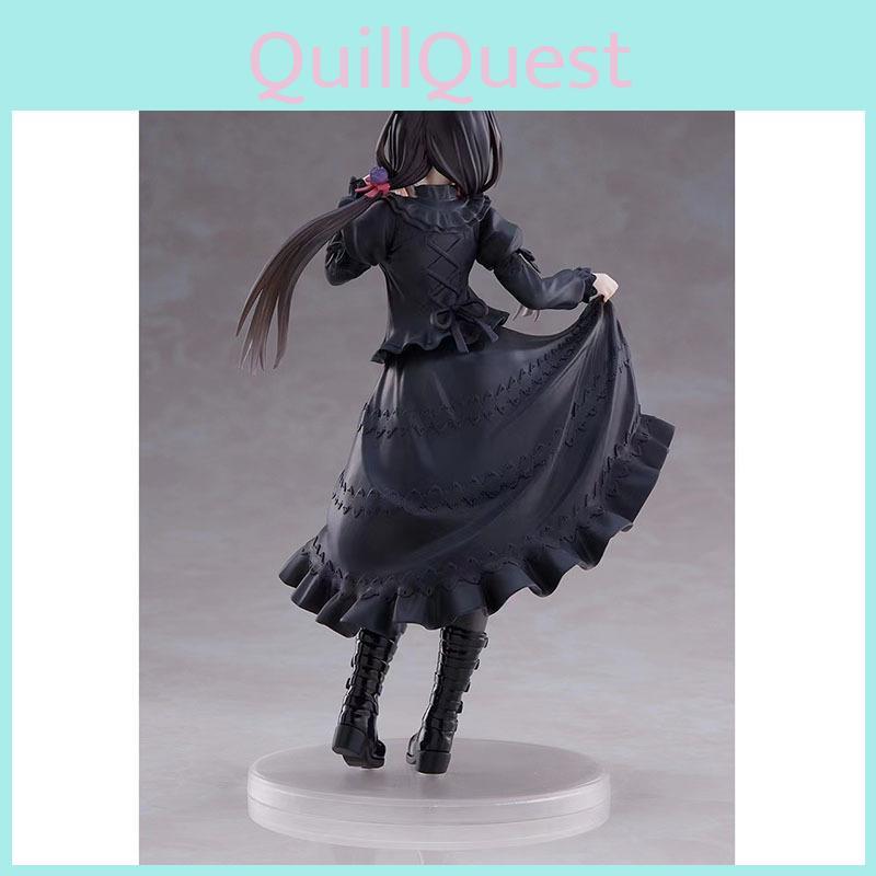 Exquisite Pvc Figurine Of Kurumi Tokisaki In Elegant Dress Stand Pose For Collectors