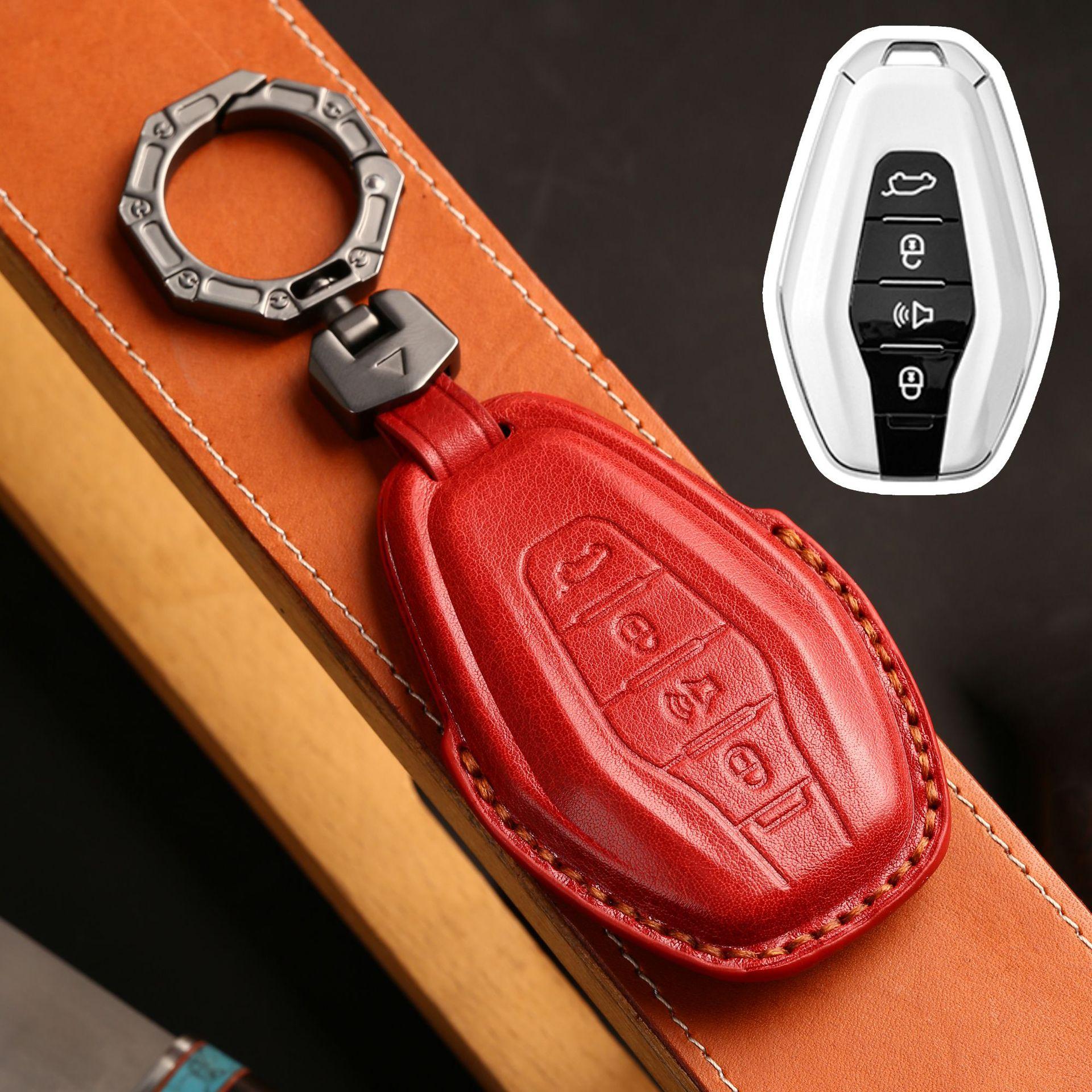 

Suitable for Jietu X70Plus key set Chery X90S car men s car 23 models X95 shell buckle Unbounded Pro красный