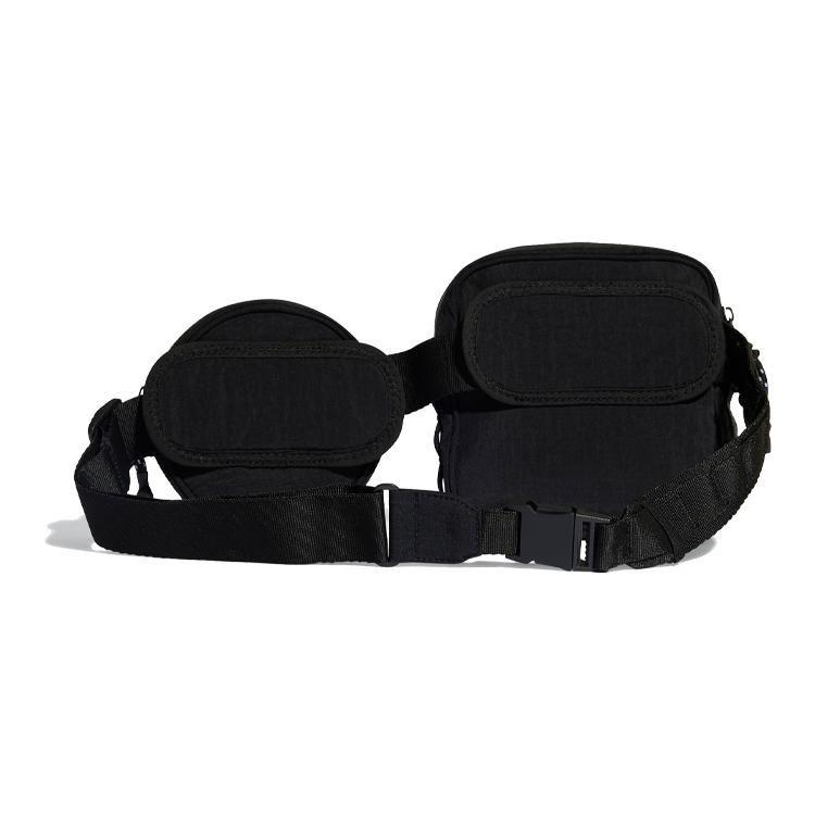 New Adidas Recycled Nylon Fanny Pack Regular Women's Black HY4068