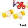City Train Car Transport Accessorie Straight Curved Uphill Rail Constructing Block Big Dimension Track Railway Brick Compatible Duploes