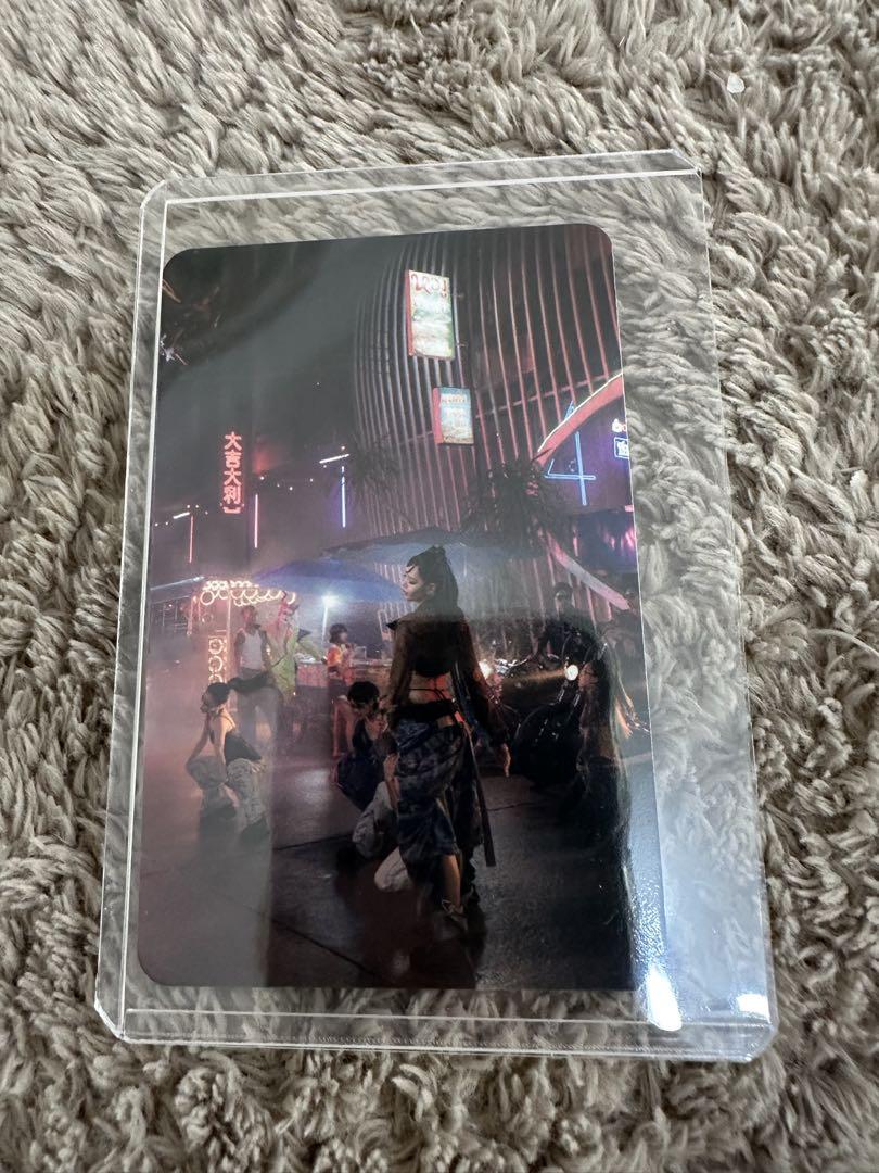 

[USED] BLACKPINK Lisa Alter Ego Pop-Up Exclusive Trading Card