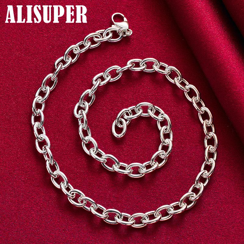 925 Sterling Silver 18 Inch Original Basic Chain Necklace Jewelry