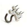 5Pcs No Drill Ceiling Hooks Heavy Duty Inverted Hanging Seamless Nails Eye Screws Hooks For Top Curtain Ropes Wire Hanging