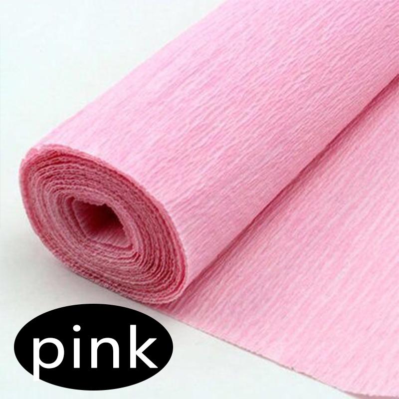 Craft Paper Rolls Crepe Origami Crinkled Crepe Pape Flower Home Decoration Wrapping Gift  DIY Art Supplies School Project ZSZ011