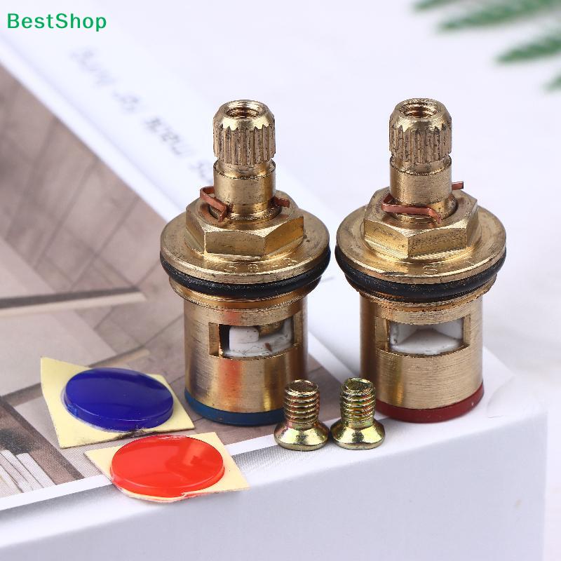 All-Copper Faucet Valve Core | Bi-Directional Brass Cartridge Replacement for Bathroom/Kitchen Faucets