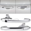 Exterior Chrome Door Handle Front Left/Right Driver Side for 500 OE:735592012 735485872