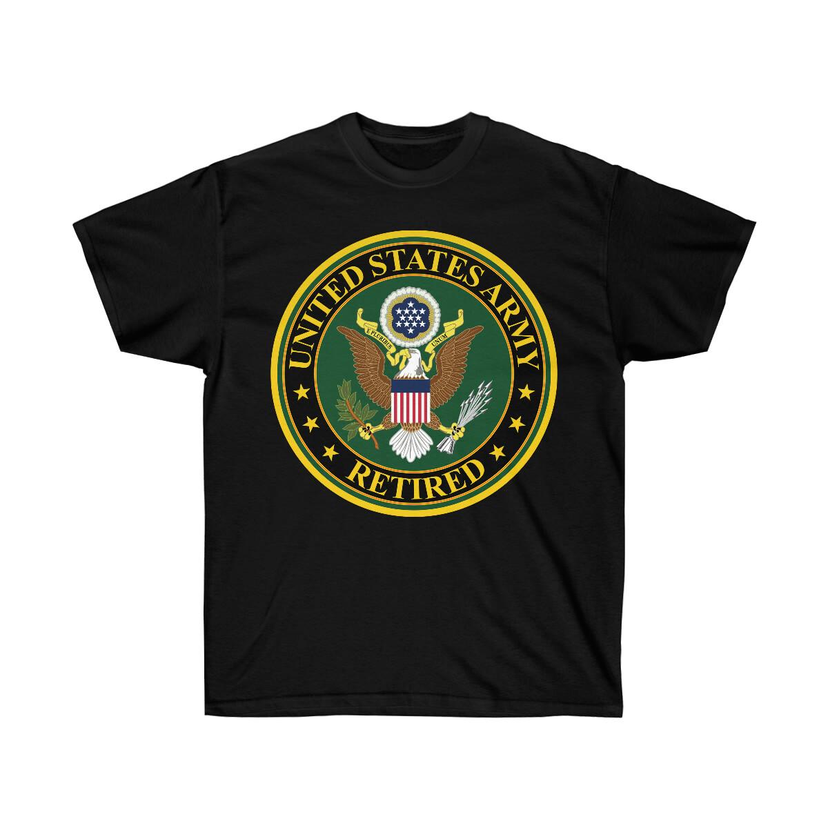 Classic - Army - US Army Retired Unisex T-Shirt L