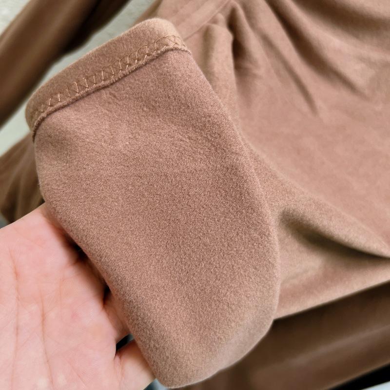 German Velvet Warm Split Bottoming Shirt - New 2025 Autumn Irregular Design Trend