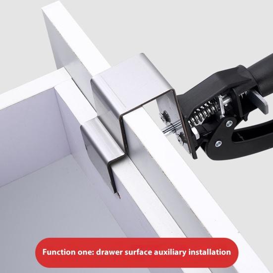Drawer Front Installation Clamps with Ergonomic Handle Adjustable Multipurpose