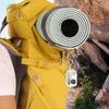 Outdoor Mini Buckle Compass Survival Thermometers Compass Keychain Multi Tool Pocket Sized Small Gear For Hiking Mountaineering