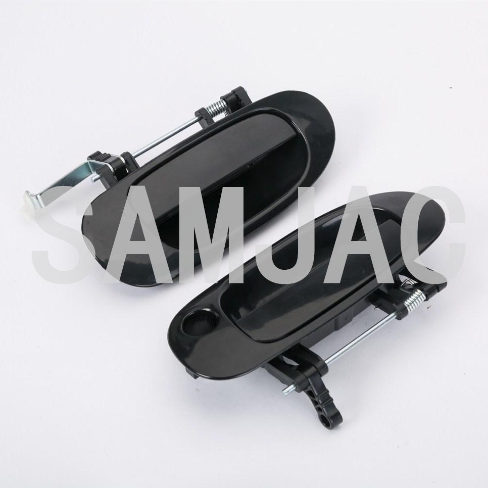 Exterior Door Handle for Mitsubishi Carisma, Front, Rear, Left, Right, Black Space Star, 1998-2002